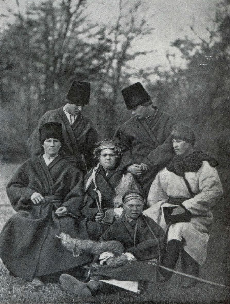 Wedding group. Podillia. Early nineteenth century