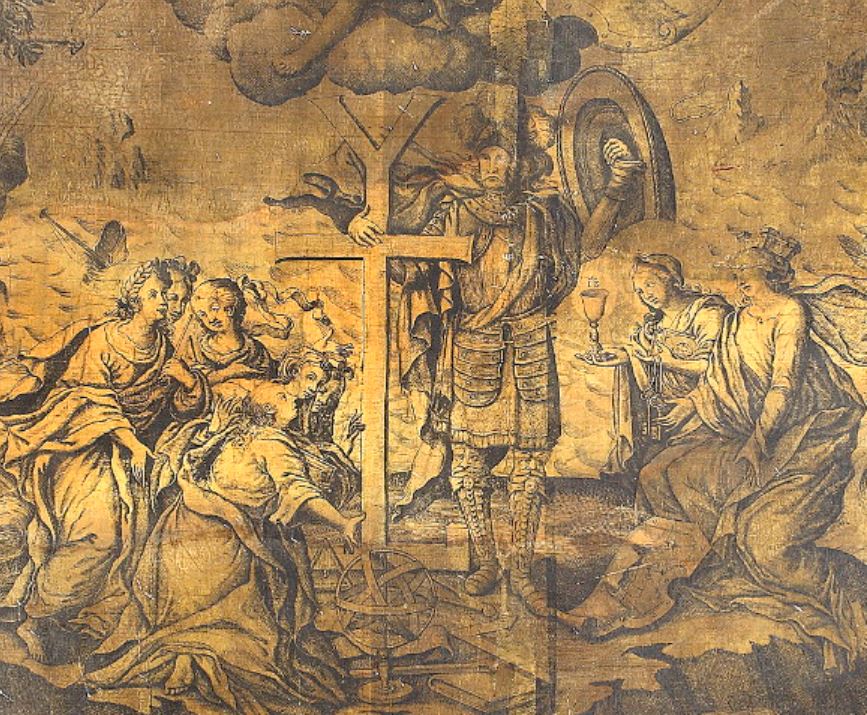 Danylo Haliakhovsky, The Apotheosis of Hetman Ivan Mazepa (1708).