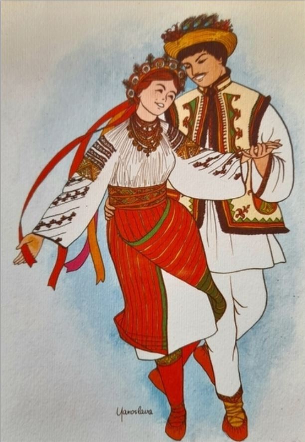 Ukrainian dance Kolomiyka by Yaroslava Surmach.