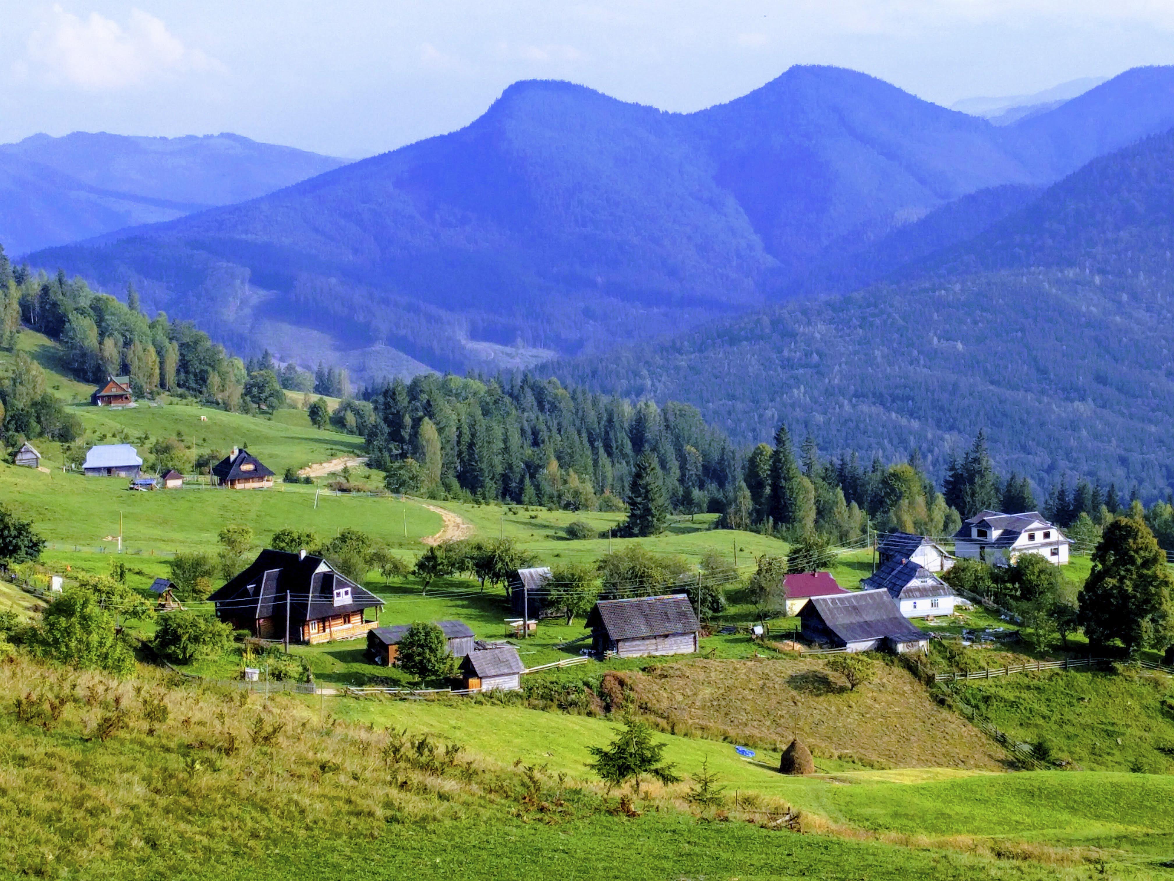 Unveiling the Charm of Dzembronia: A Window into Ukraine's Carpathian Wonders. Photo