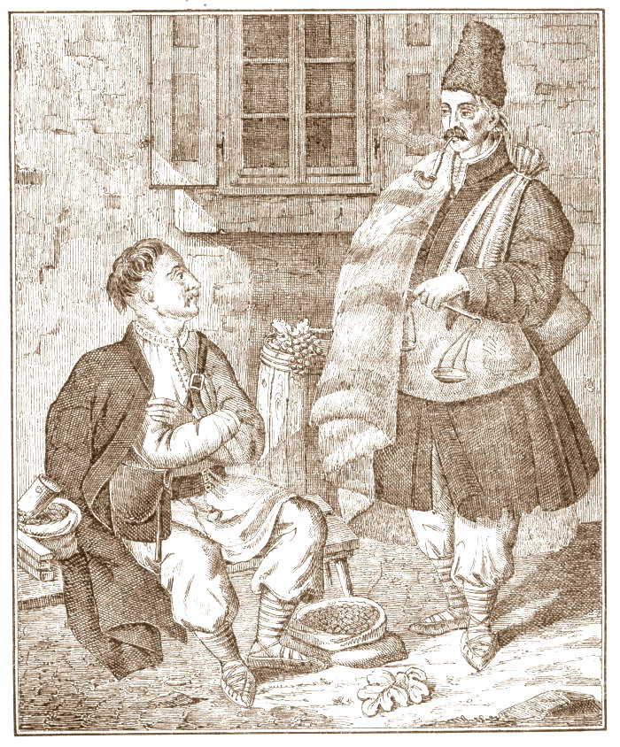 Boykos. Lithograph of 1837.